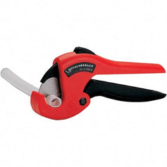 Rothenberger - 1" Pipe Capacity, Tube & Pipe Cutter - Cuts Plastic, PVC, CPVC, 8" OAL - Top Tool & Supply