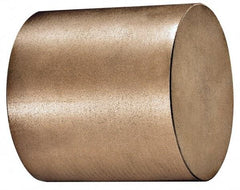 Made in USA - 7/8 Inch Diameter x 6-1/2 Inch Long, Oil Impregnated Bronze Round Rod - Alloy SAE 841 - Top Tool & Supply