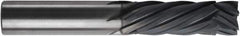 RobbJack - 12mm Cutting Diam x 28mm Length of Cut, 6 Flute, Compression Spiral Router Bit - Diamond Coated, Right Hand Cut, Solid Carbide, 3" OAL x 12mm Shank Diam, Compression - Top Tool & Supply