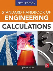 McGraw-Hill - STANDARD HANDBOOK OF ENGINEERING CALCULATIONS - by Tyler Hicks, McGraw-Hill, 2014 - Top Tool & Supply