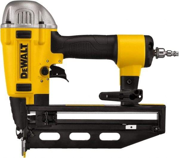 DeWALT - 1-1/4 to 2-1/2" Nail Length, 16 Gauge Finish Air Nailer - 90 to 125 psi - Top Tool & Supply