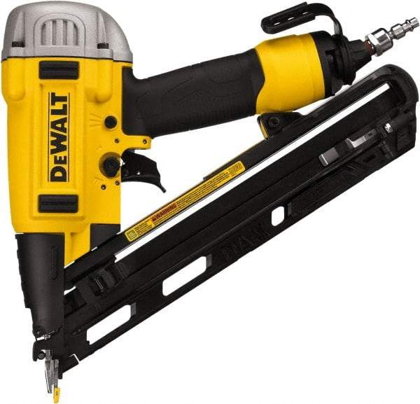 DeWALT - 1-1/4 to 2-1/2" Nail Length, 15 Gauge Finish Air Nailer - 90 to 125 psi - Top Tool & Supply