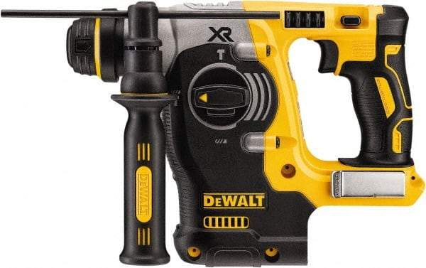 DeWALT - 20 Volt 1" SDS Chuck Cordless Rotary Hammer - 0 to 4,500 BPM, 0 to 1,200 RPM, Reversible - Top Tool & Supply