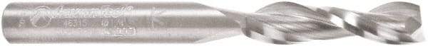 Amana Tool - 1/4" Cutting Diam x 1" Length of Cut, 2 Flute, Upcut Spiral Router Bit - Uncoated, Right Hand Cut, Solid Carbide, 2-1/2" OAL x 1/4" Shank Diam, Flute, 30° Helix Angle - Top Tool & Supply