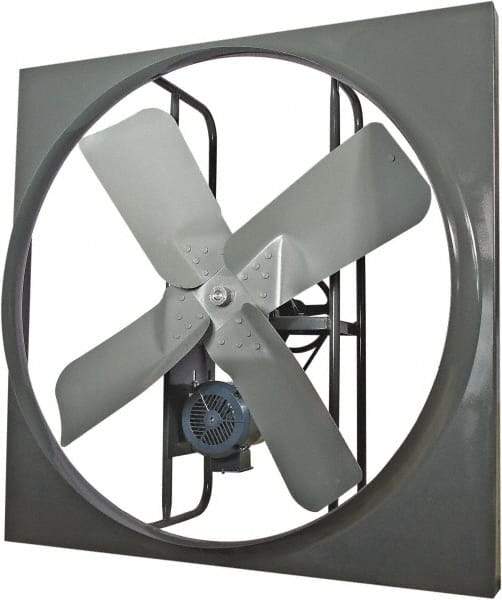 Americraft - 24" Blade, Belt Drive, 1/2 hp, 6,200 CFM, TEFC Exhaust Fan - 2/1 Amp, 230/460 Volt, Three Phase - Top Tool & Supply