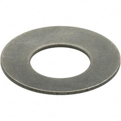 Associated Spring Raymond - 0.1654" ID, Grade 1075 High Carbon Steel, Oil Finish, Belleville Disc Spring - 0.3937" OD, 0.0295" High, 0.0197" Thick - Top Tool & Supply