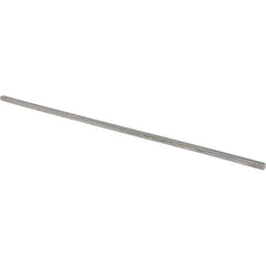 Value Collection - 12" Long x 3/16" High x 3/16" Wide, Plain Steel Undersized Key Stock - Cold Drawn Steel - Top Tool & Supply