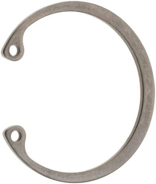 Made in USA - 1-3/8" Nominal, 0.05" Thick, Stainless Steel Snap Internal Retaining Ring - 0.056" Groove Width, 0.043" Groove Depth, 1.461" Groove Diam - Top Tool & Supply