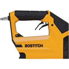 Stanley Bostitch - 3/8" Crown, 18 Gauge, 100 Staple Capacity Power Stapler - 1/4" Inlet, 70 to 100 psi Air Pressure, - Top Tool & Supply