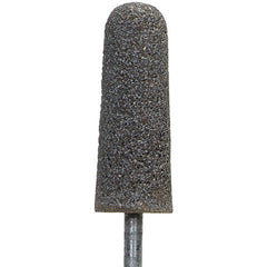 ‎1″ × 2-3/4″ 1/4″ Spindle NorZon Mounted Point A3 24 Grit Zirconia Alumina - Top Tool & Supply