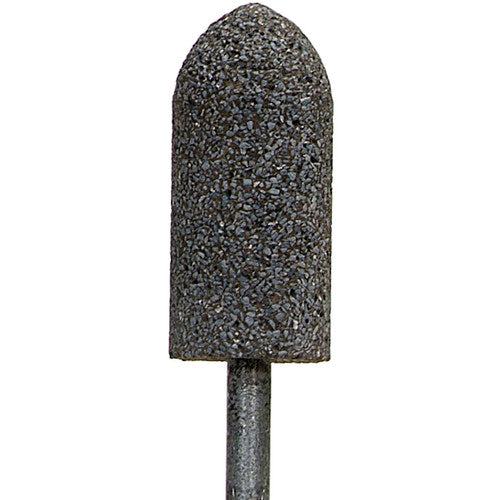 7/8″ × 2″ 1/4″ Spindle NorZon Mounted Point A11 24 Grit Zirconia Alumina - Top Tool & Supply