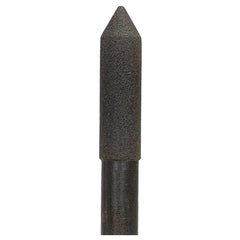 1/2″ × 2″ 1/2″ Spindle Center Lap Mounted Point 80 Grit Aluminum Oxide - Top Tool & Supply