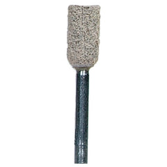 1/4″ × 1/2″ 1/8″ Spindle Cotton Fiber Mounted Point W163 80 Grit Aluminum Oxide - Top Tool & Supply