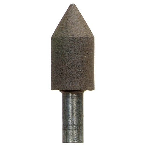 1″ × 2″ 1/2″ Spindle Center Lap Mounted Point 80 Grit Aluminum Oxide - Top Tool & Supply