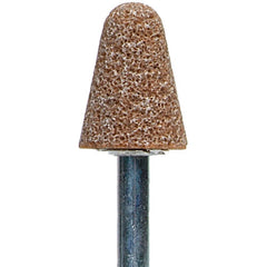 ‎3/4″ × 1-1/8″ 1/4″ Spindle Gemini Mounted Point A5 36 Grit Aluminum Oxide - Top Tool & Supply