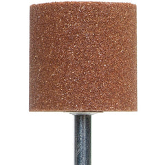 ‎1-1/2″ × 1-1/2″ 1/4″ Spindle Gemini Mounted Point W238 60 Grit Aluminum Oxide - Top Tool & Supply