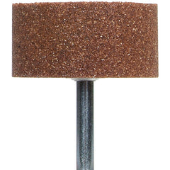 2″ × 1″ 1/4″ Spindle Gemini Mounted Point W242 60 Grit Aluminum Oxide - Top Tool & Supply