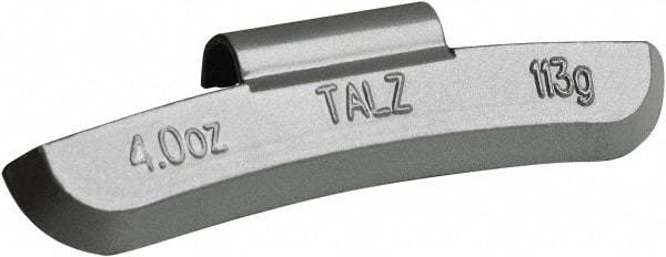 Value Collection - 3 oz TAL Wheel Weight - Zinc, For Use with Automotive & Light Trucks - Top Tool & Supply