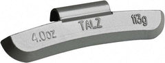 Value Collection - 2 oz P Wheel Weight - Zinc, For Use with Automotive & Light Trucks - Top Tool & Supply