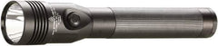 Streamlight - White LED Bulb, 800 Lumens, Industrial/Tactical Flashlight - Black Aluminum Body, 1 AA NiMH Battery Included - Top Tool & Supply