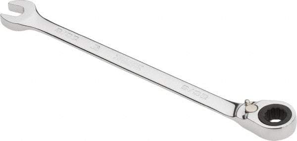 Proto - 9/32" 12 Point Combination Wrench - 0° Offset Angle, 5-1/2" OAL, Steel, Chrome Finish - Top Tool & Supply