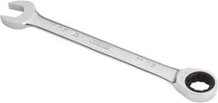 Proto - 11/16" 12 Point Combination Wrench - 0° Offset Angle, 8-7/8" OAL, Steel, Chrome Finish - Top Tool & Supply