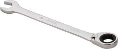 Proto - 1-1/4" 12 Point Combination Wrench - 0° Offset Angle, 16-3/4" OAL, Steel, Chrome Finish - Top Tool & Supply