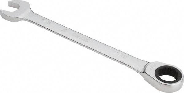 Proto - 7/8" 12 Point Combination Wrench - 0° Offset Angle, 11-7/16" OAL, Steel, Chrome Finish - Top Tool & Supply