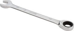 Proto - 18mm 12 Point Combination Wrench - 0° Offset Angle, 9-5/16" OAL, Steel, Chrome Finish - Top Tool & Supply