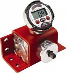 Proto - 5 to 50 In/Lb Electronic Torque Tester - 1/4" Drive, 6" OAL, ±1% Accuracy - Top Tool & Supply