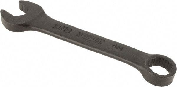 Proto - 3/8" 12 Point Offset Combination Wrench - 15° Offset Angle, 3-3/4" OAL, Steel, Black Finish - Top Tool & Supply