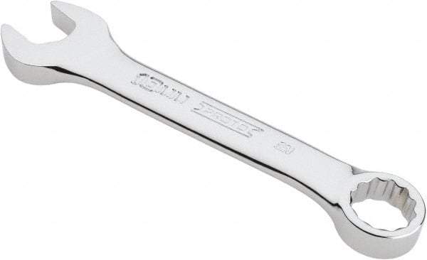 Proto - 10mm 12 Point Offset Combination Wrench - 15° Offset Angle, 3-3/4" OAL, Steel, Chrome Finish - Top Tool & Supply