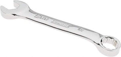 Proto - 9mm 12 Point Offset Combination Wrench - 15° Offset Angle, 3-5/8" OAL, Steel, Chrome Finish - Top Tool & Supply