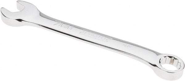 Proto - 7mm 12 Point Offset Combination Wrench - 15° Offset Angle, 3-3/8" OAL, Steel, Chrome Finish - Top Tool & Supply