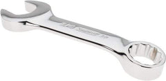 Proto - 3/4" 12 Point Offset Combination Wrench - 15° Offset Angle, 5-25/64" OAL, Steel, Chrome Finish - Top Tool & Supply