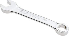 Proto - 3/8" 12 Point Offset Combination Wrench - 15° Offset Angle, 3-3/4" OAL, Steel, Chrome Finish - Top Tool & Supply