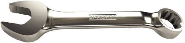 Proto - 11/32" 12 Point Offset Combination Wrench - 15° Offset Angle, 3-5/8" OAL, Steel, Chrome Finish - Top Tool & Supply