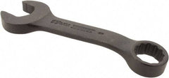 Proto - 17mm 12 Point Offset Combination Wrench - 15° Offset Angle, 5-1/16" OAL, Steel, Black Finish - Top Tool & Supply