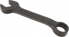 Proto - 13mm 12 Point Offset Combination Wrench - 15° Offset Angle, 4-5/16" OAL, Steel, Black Finish - Top Tool & Supply