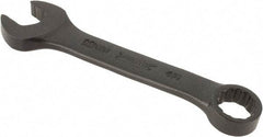 Proto - 11mm 12 Point Offset Combination Wrench - 15° Offset Angle, 3-15/16" OAL, Steel, Black Finish - Top Tool & Supply