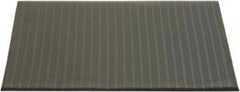 Ability One - 3' Long x 2' Wide, Dry Environment, Anti-Fatigue Matting - Black, Vinyl with Vinyl Sponge Base, Beveled - Top Tool & Supply