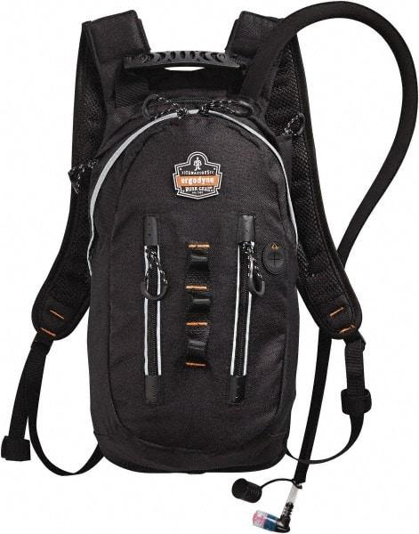 Ergodyne - Premium Cargo Black Hydration Backpack - 18 Inch Long x 10-1/2 Inch Wide x 3 Inch Deep, 70 Ounce Reservoir Capacity - Top Tool & Supply