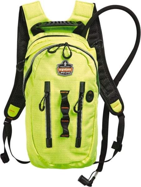 Ergodyne - Premium Cargo Lime Hydration Backpack - 18 Inch Long x 10-1/2 Inch Wide x 3 Inch Deep, 70 Ounce Reservoir Capacity - Top Tool & Supply