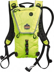 Ergodyne - Premium Low Profile Lime Hydration Backpack - 17 Inch Long x 10-1/2 Inch Wide x 2-1/2 Inch Deep, 70 Ounce Reservoir Capacity - Top Tool & Supply