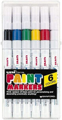 Sharpie - Black, Blue, Green, Red, White, Yellow Paint Marker - Line Tip, Oil Based - Top Tool & Supply