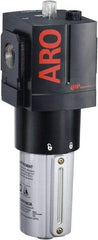 ARO/Ingersoll-Rand - 1" NPT, 250 Max psi Heavy Duty Modular Lubricator - Metal Bowl with Sight Glass, Aluminum Body, 330 CFM, 175°F Max Temp, 3.54" Long x 3.86" Wide x 10.11" High - Top Tool & Supply