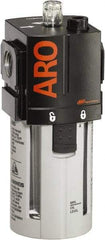 ARO/Ingersoll-Rand - 3/4" NPT, 150 Max psi Standard Modular Lubricator - Polycarbonate Bowl, Aluminum Body, 222 CFM, 125°F Max Temp, 2.76" Long x 2.87" Wide x 7.087" High - Top Tool & Supply