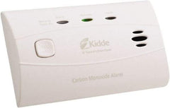 Kidde - 4-1/2 Inch Long x 1-1/2 Inch Wide, CO Alarm - 85 dB Decibel Rating, Lithium Battery Included, Tamper Resistant - Top Tool & Supply