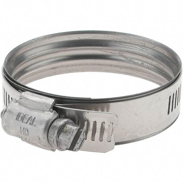 IDEAL TRIDON - SAE Size 34, 41 to 62mm Diam, Stainless Steel 360° Worm Drive Clamp - Top Tool & Supply