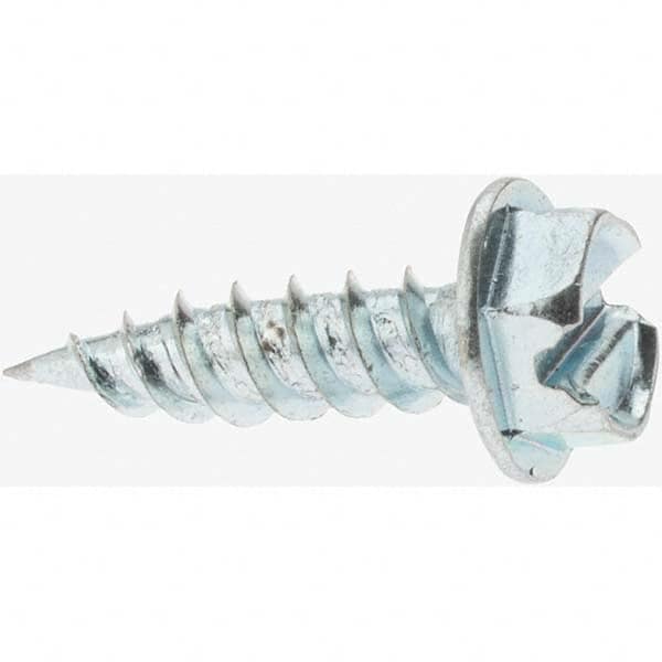 Value Collection - Sheet Metal Screws System of Measurement: Inch Head Type: Hex Washer - Top Tool & Supply